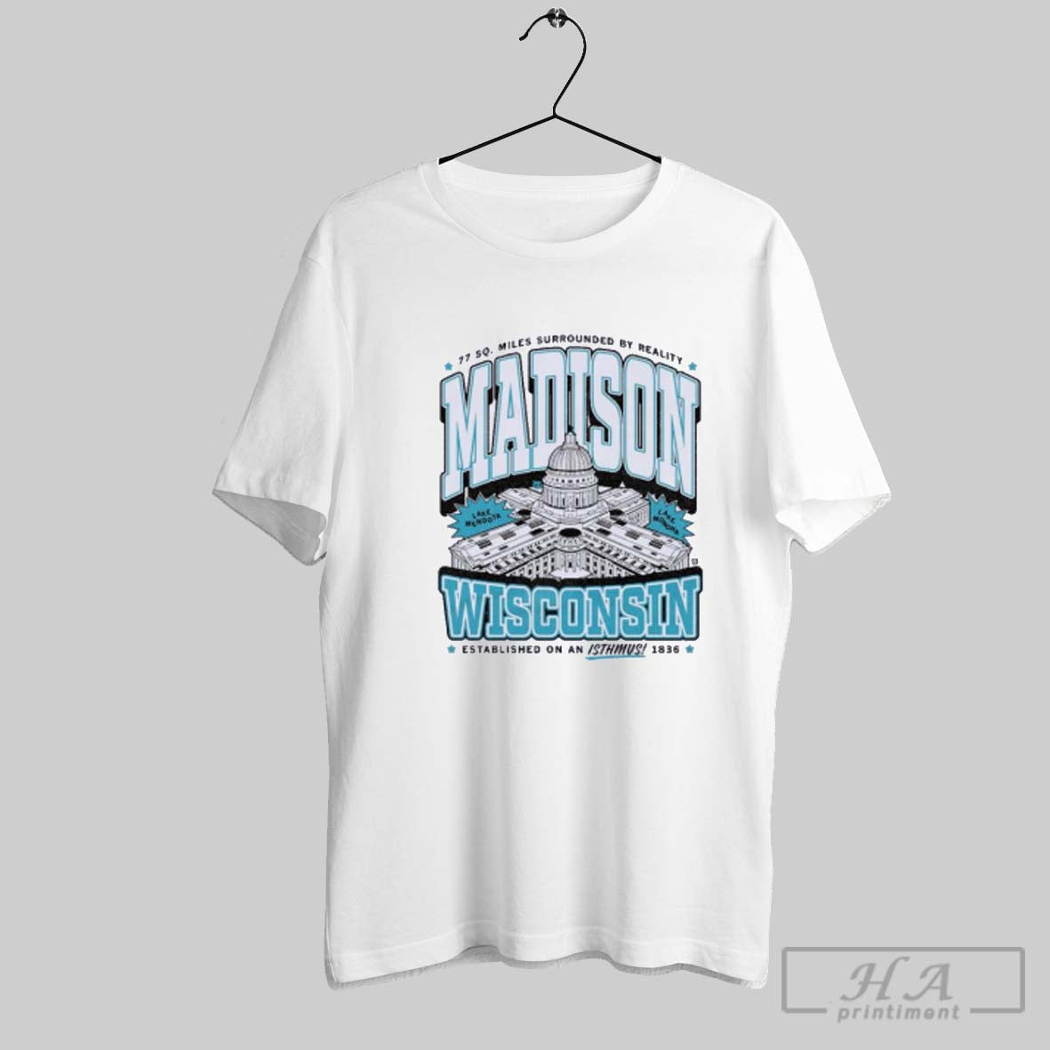 Official Madison Wisconsin Max Collegiate - Adult & Kids T-Shirts, Sweatshirts & Hoodies apparel design preview 1