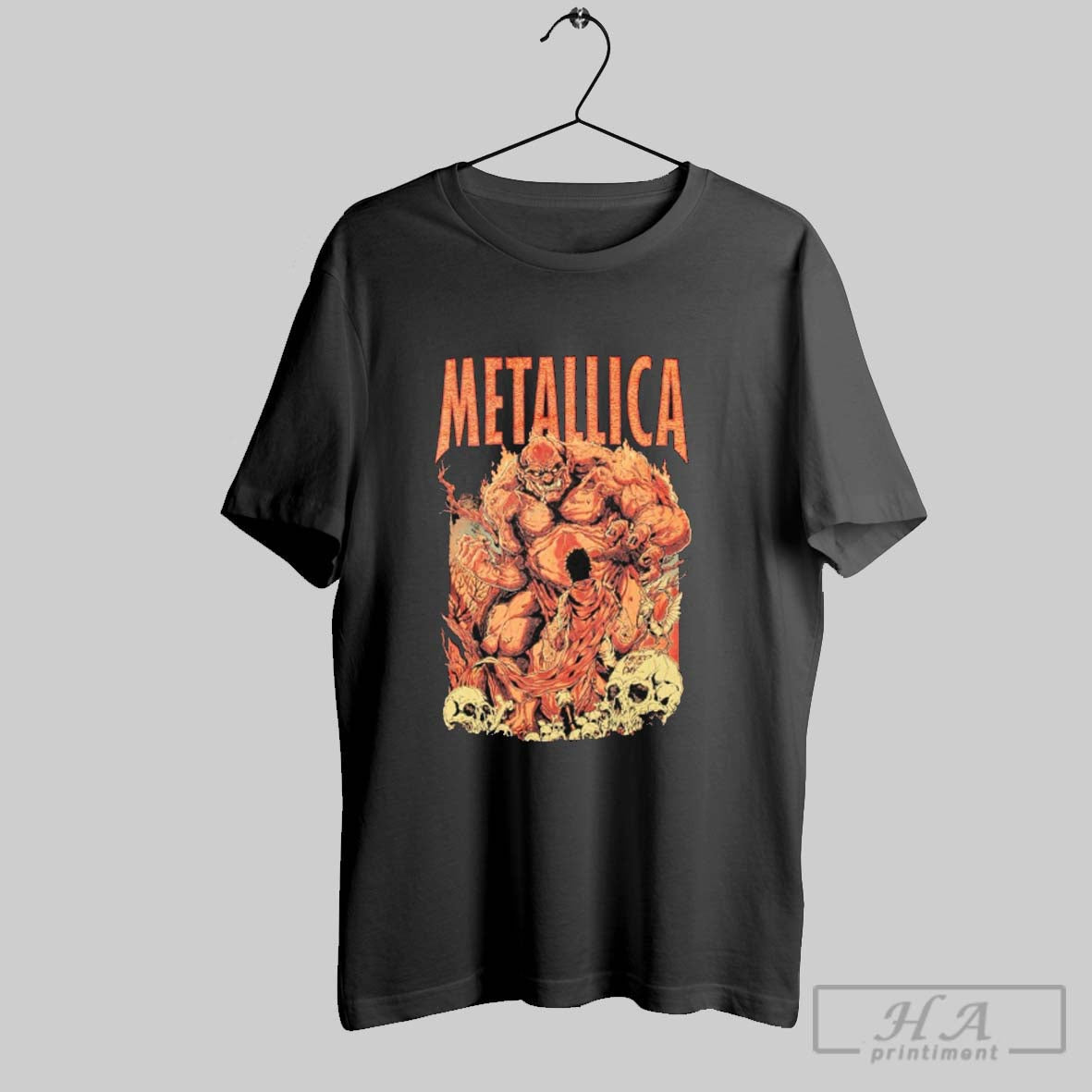 Official Metallica Album Load Hero Of The Day - Adult & Kids T-Shirts, Sweatshirts & Hoodies apparel design preview 1