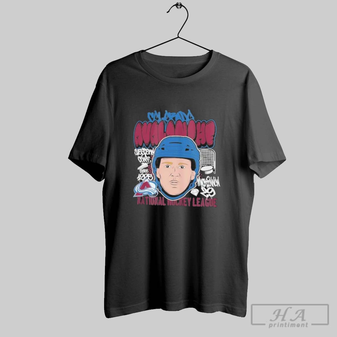 Official Nathan Mackinnon Colorado Avalanche - Adult & Kids T-Shirts, Sweatshirts & Hoodies apparel design preview 1