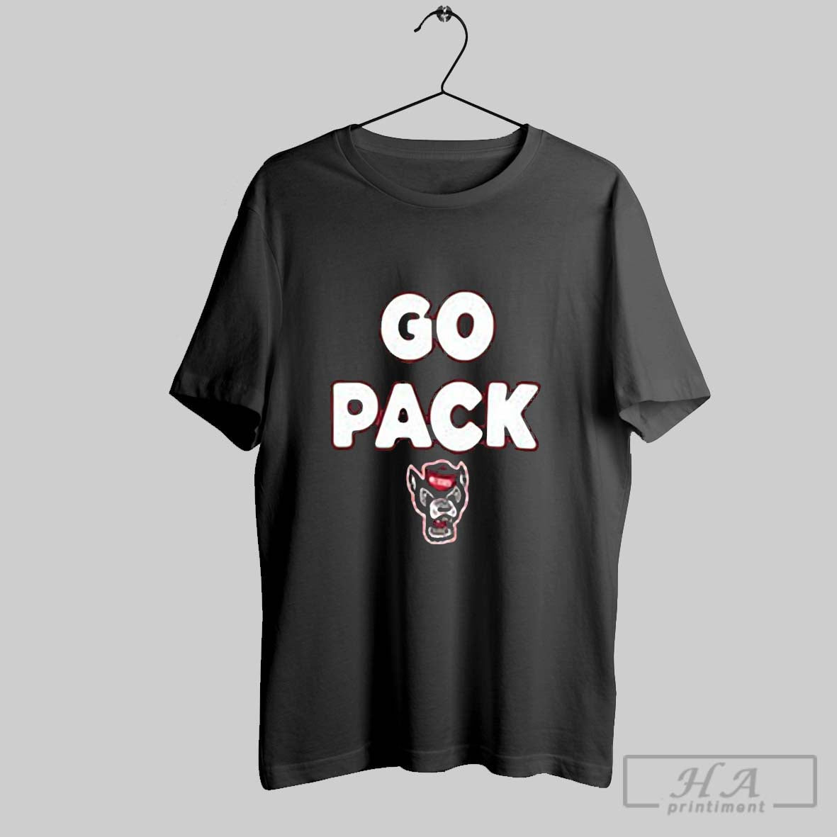 Official Nc State Wolfpack Go Pack Slogan - Adult & Kids T-Shirts, Sweatshirts & Hoodies apparel design preview 1