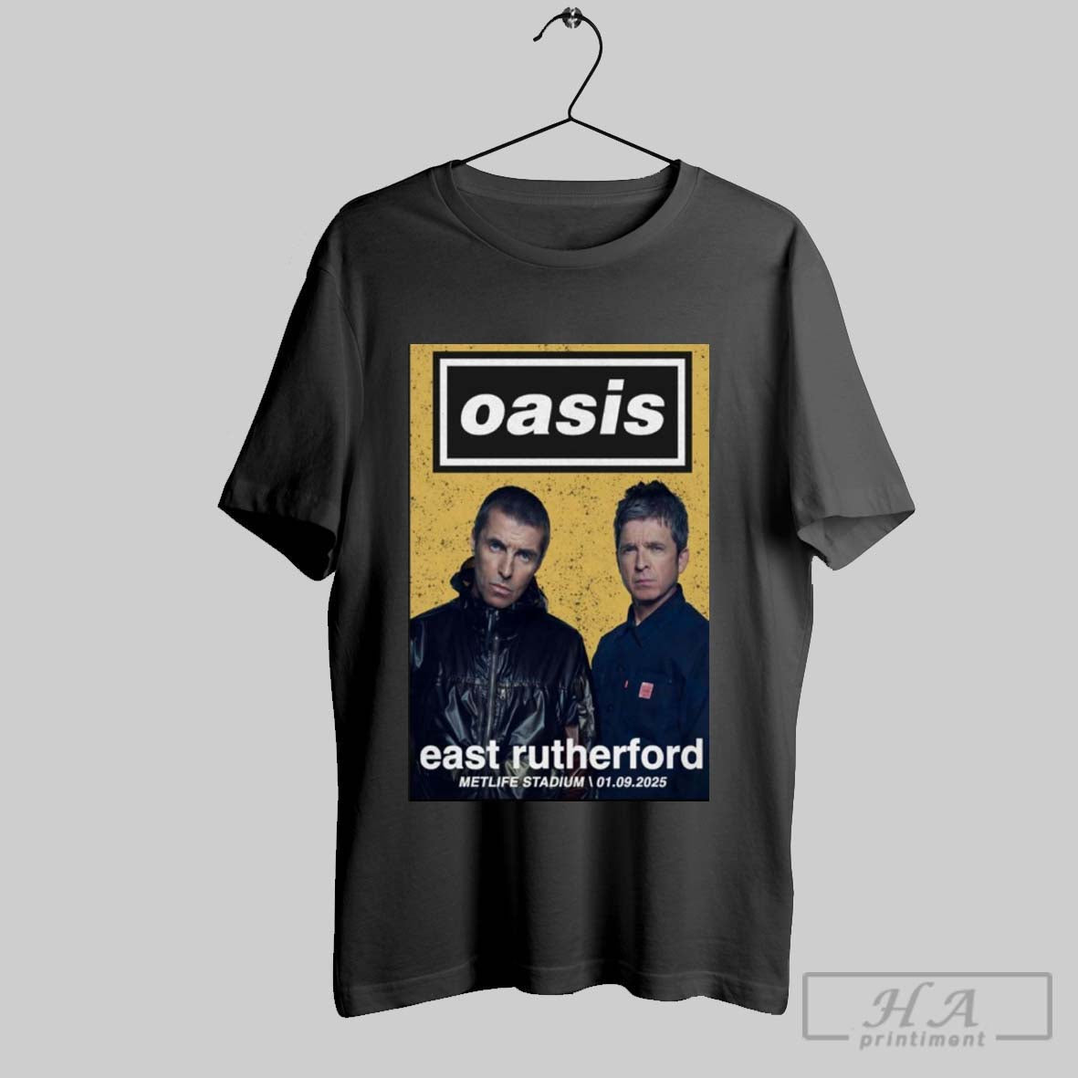Official Oasis Nyc In Metlife Stadium Sep 1 2025 - Adult & Kids T-Shirts, Sweatshirts & Hoodies apparel design preview 1