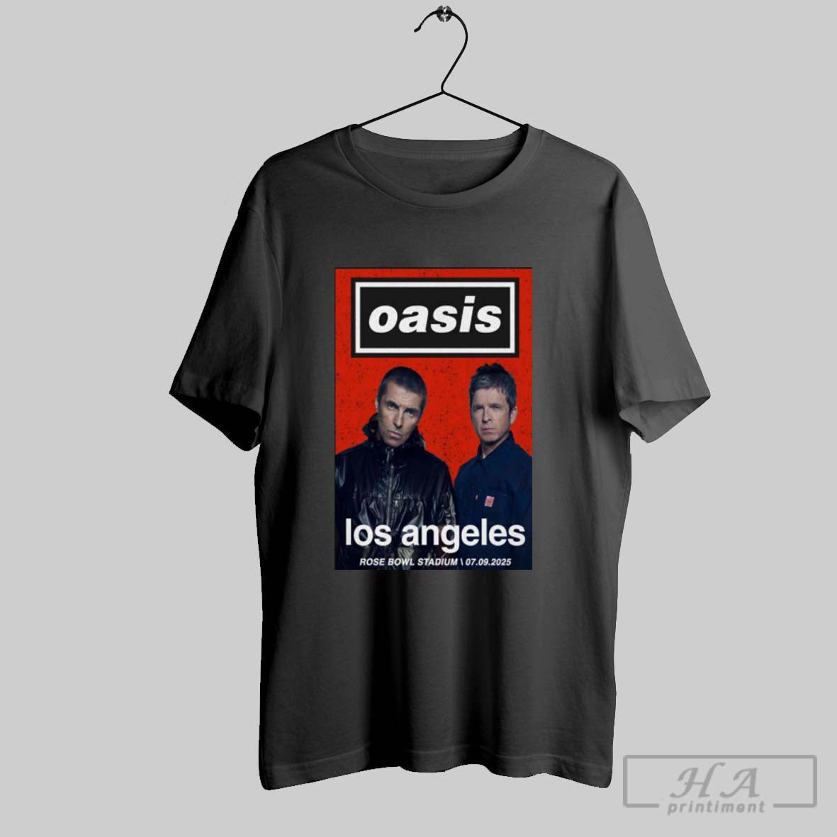 Official Oasis Rose Bowl Stadium Los Angeles Ca 09 07 - Adult & Kids T-Shirts, Sweatshirts & Hoodies apparel design preview 1