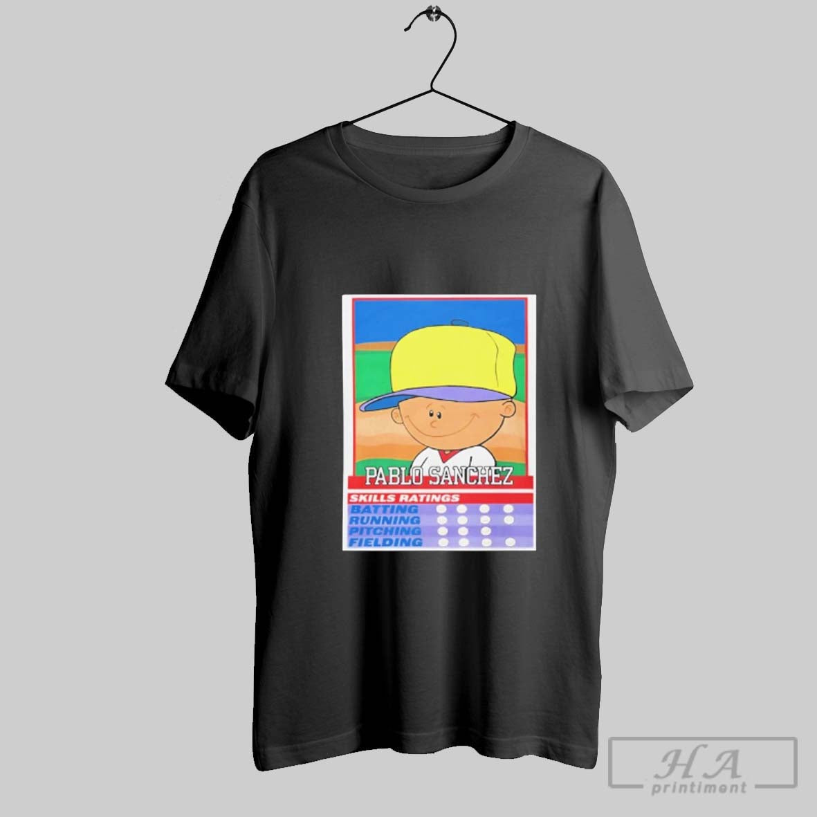Official Pablo Sanchez Baseball Card - Adult & Kids T-Shirts, Sweatshirts & Hoodies apparel design preview 1
