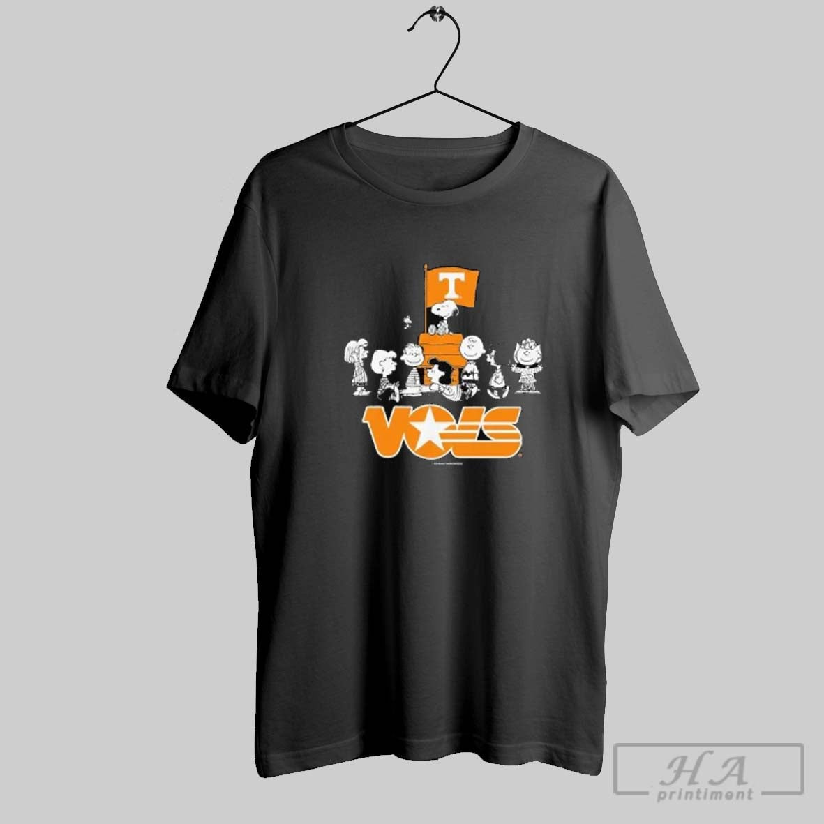Official Peanuts X Tennessee The Gang - Adult & Kids T-Shirts, Sweatshirts & Hoodies apparel design preview 1