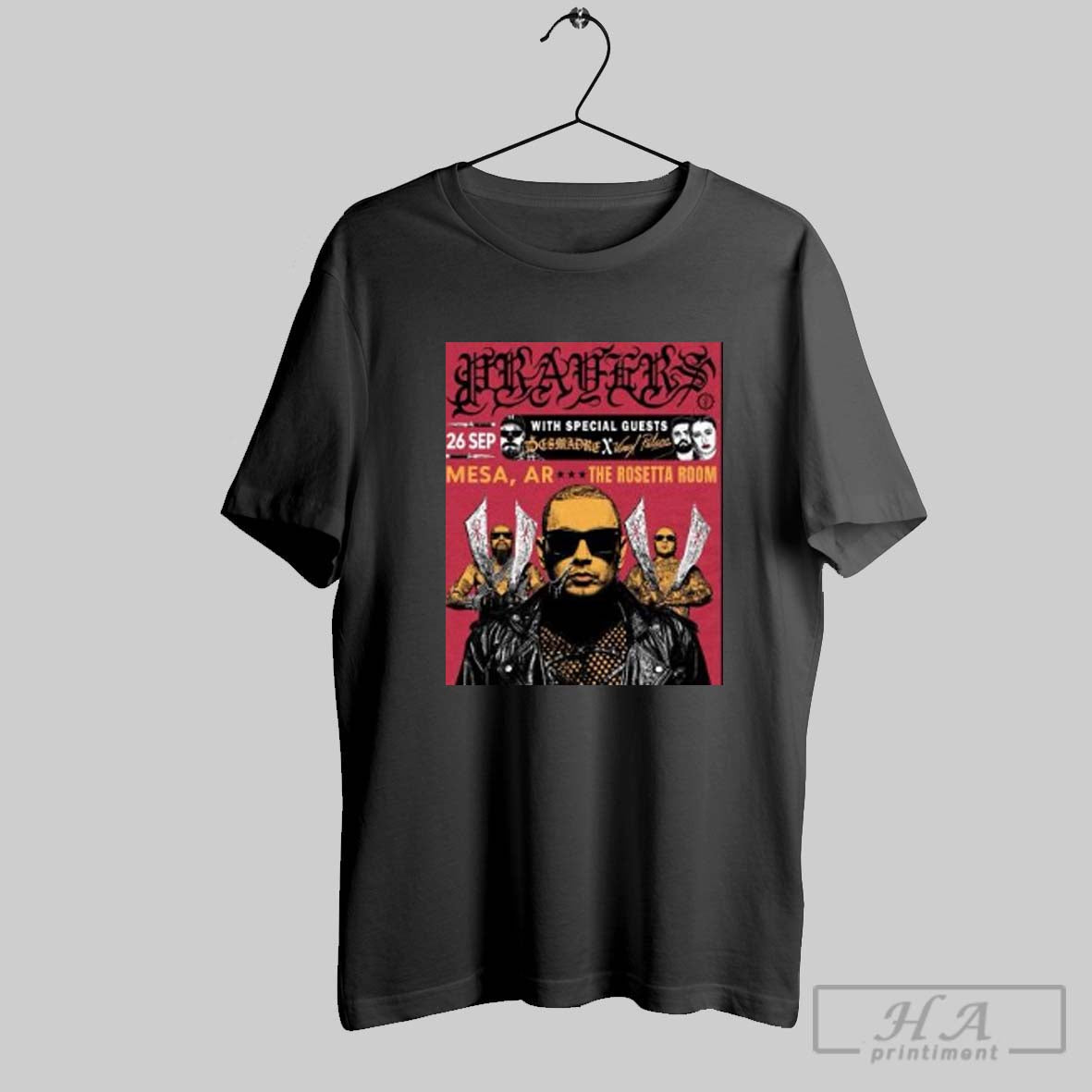 Official Prayers The Rosetta Room Mesa Ar Sep 26 2025 - Adult & Kids T-Shirts, Sweatshirts & Hoodies apparel design preview 1