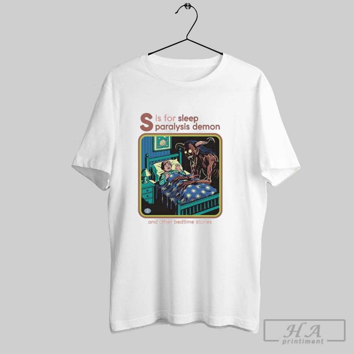 Official S Is For Sleep Paralysis Demon And Other - Adult & Kids T-Shirts, Sweatshirts & Hoodies apparel design preview 1