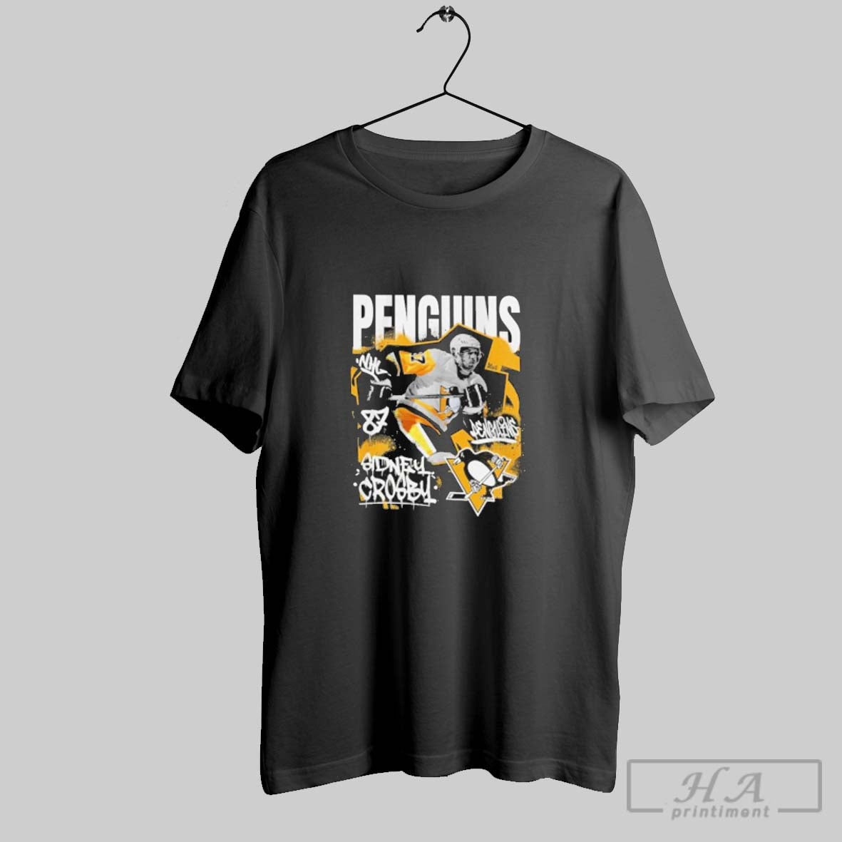 Official Sidney Crosby Pittsburgh Penguins Photo Reel - Adult & Kids T-Shirts, Sweatshirts & Hoodies apparel design preview 1