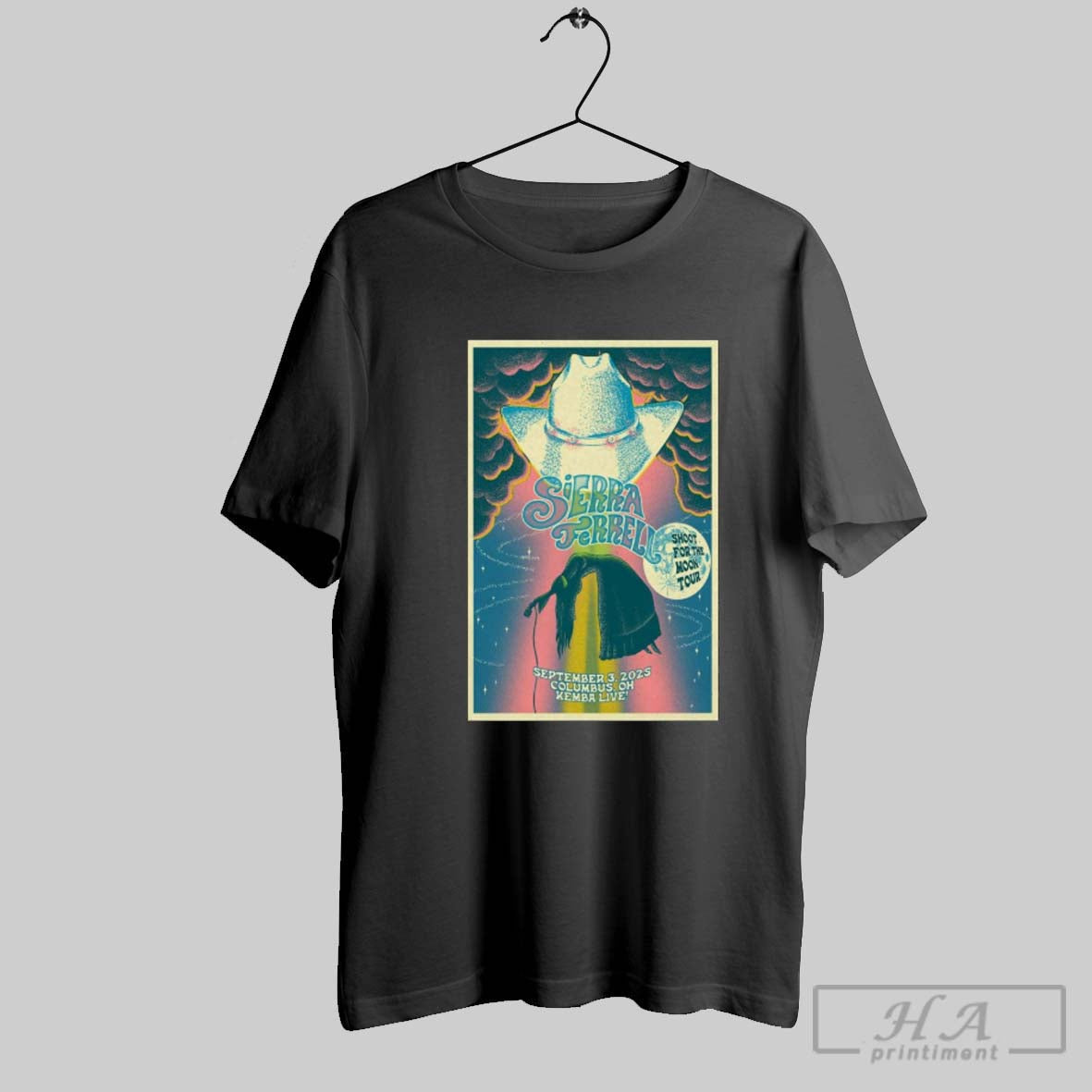 Official Sierra Ferrell Sep 03 2025 Kemba Live - Adult & Kids T-Shirts, Sweatshirts & Hoodies apparel design preview 1