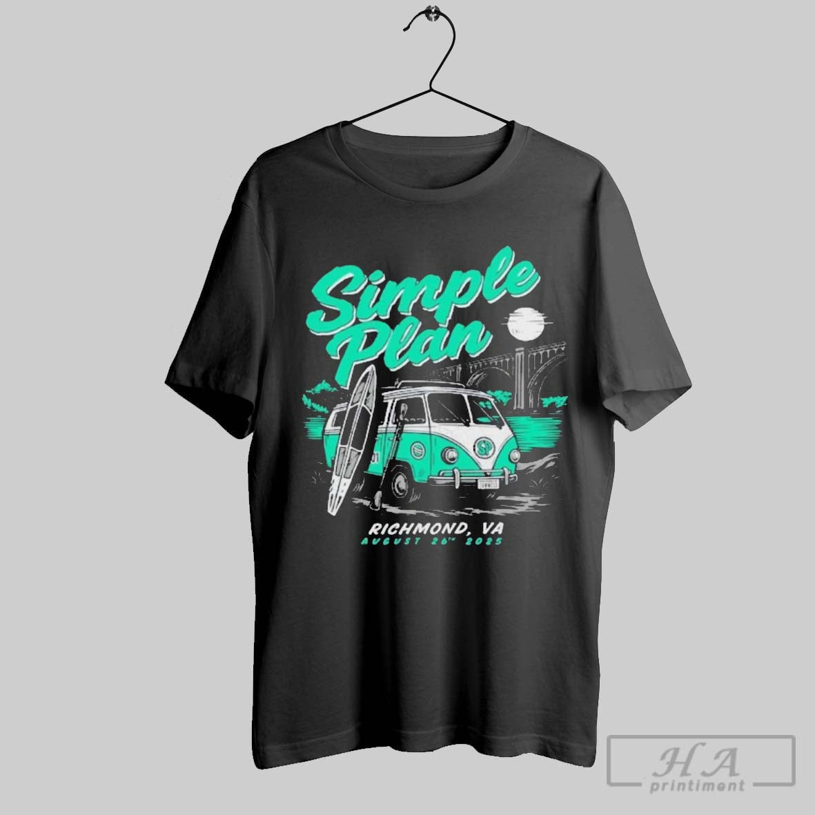 Official Simple Plan Allianz Amphitheater At - Adult & Kids T-Shirts, Sweatshirts & Hoodies apparel design preview 1