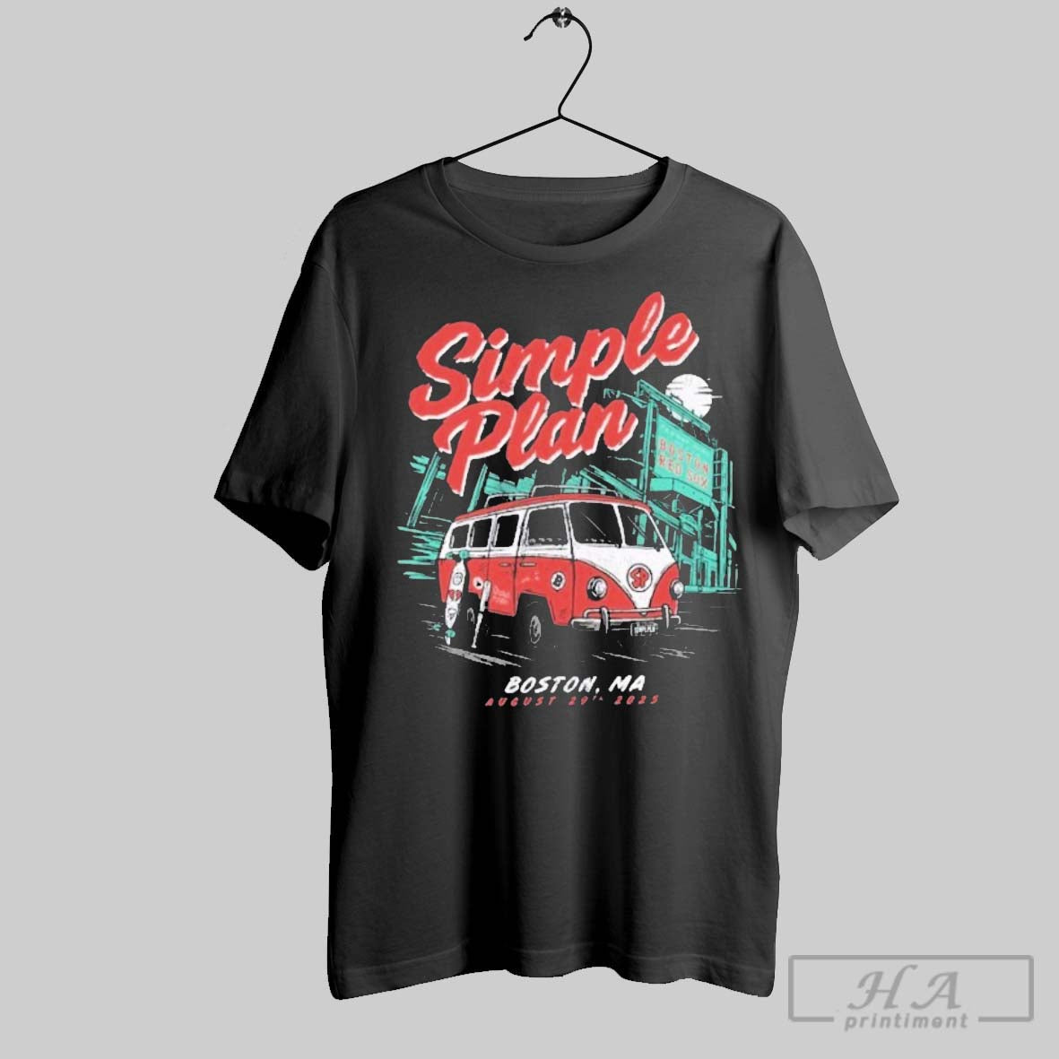 Official Simple Plan Concert Fenway Park At Boston Ma - Adult & Kids T-Shirts, Sweatshirts & Hoodies apparel design preview 1