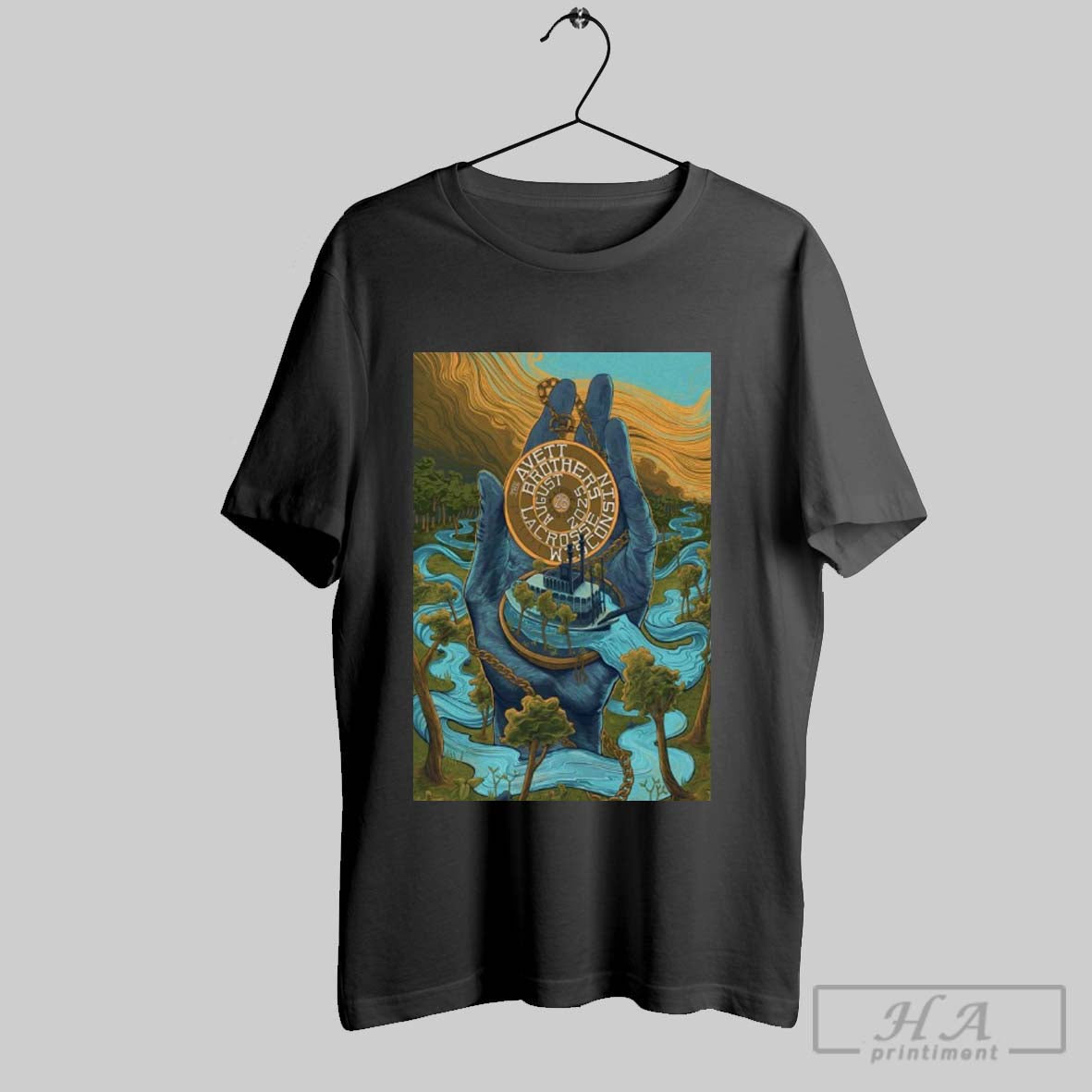 Official The Avett Brothers Aug 28 2025 La Crosse - Adult & Kids T-Shirts, Sweatshirts & Hoodies apparel design preview 1
