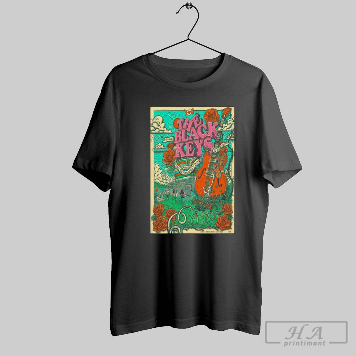 Official The Black Keys Aug 31 2025 Budweiser Stage - Adult & Kids T-Shirts, Sweatshirts & Hoodies apparel design preview 1