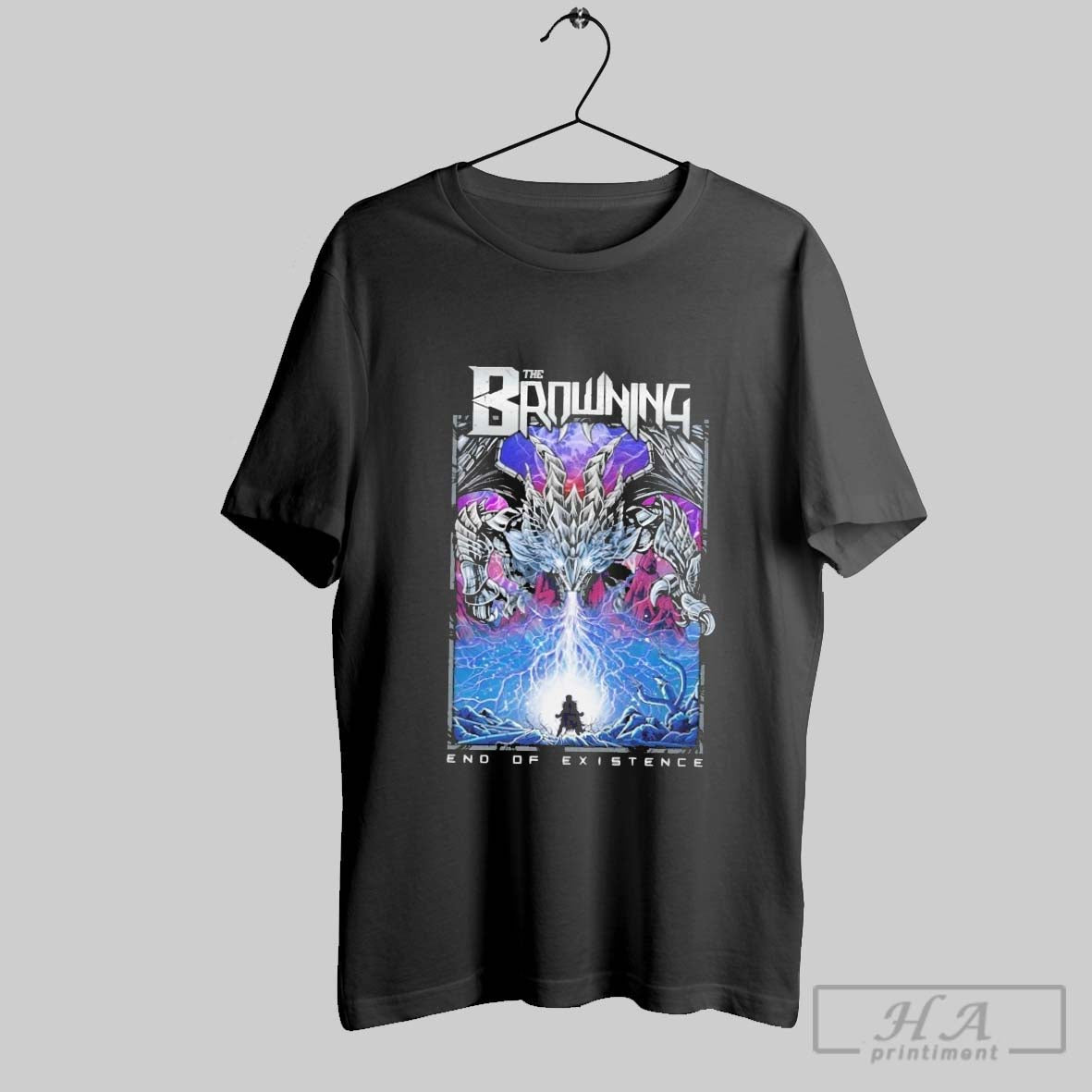 Official The Browning End Of Existence Remixed Dragon - Adult & Kids T-Shirts, Sweatshirts & Hoodies apparel design preview 1