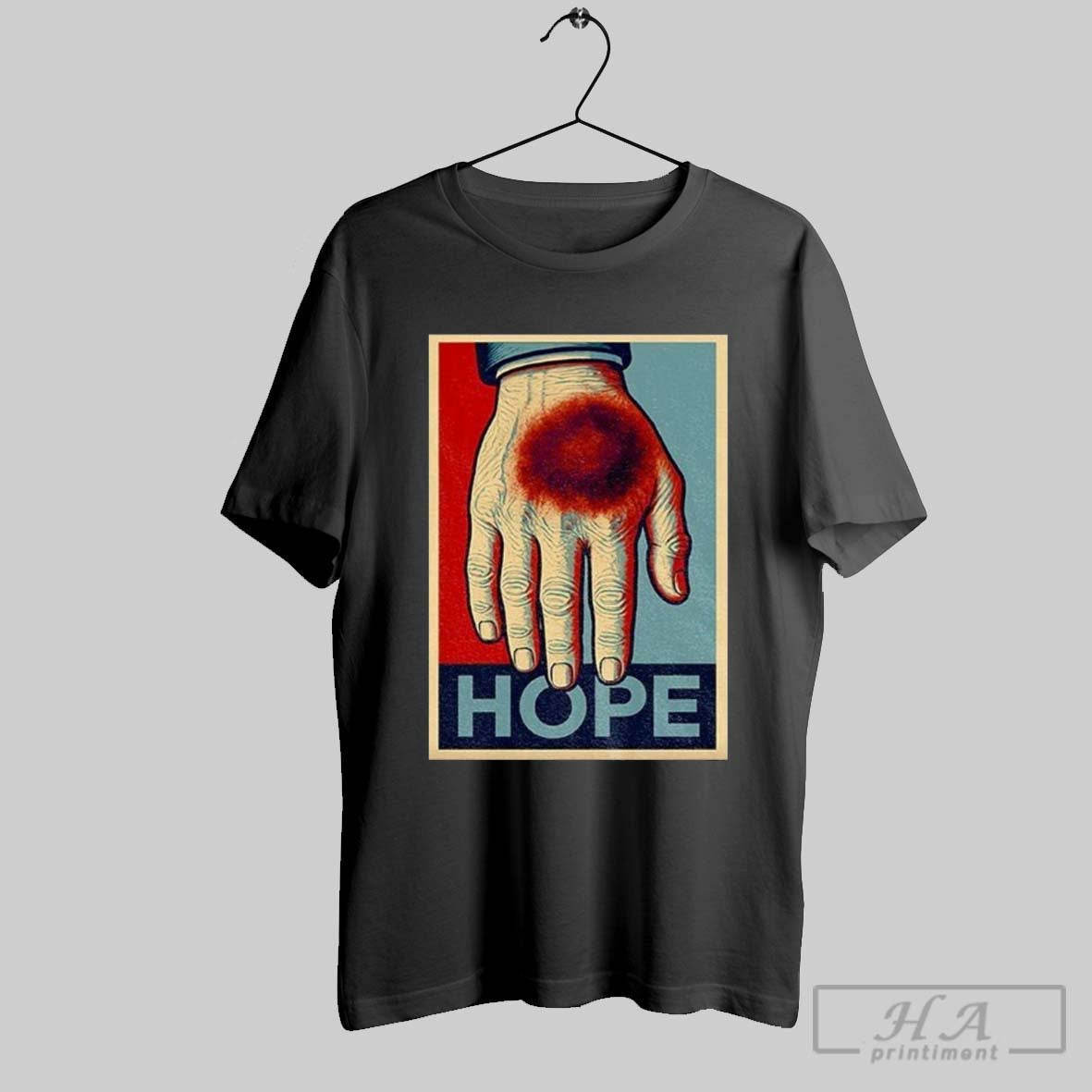 Official Trump Hope The Bruise On Hand - Adult & Kids T-Shirts, Sweatshirts & Hoodies apparel design preview 1
