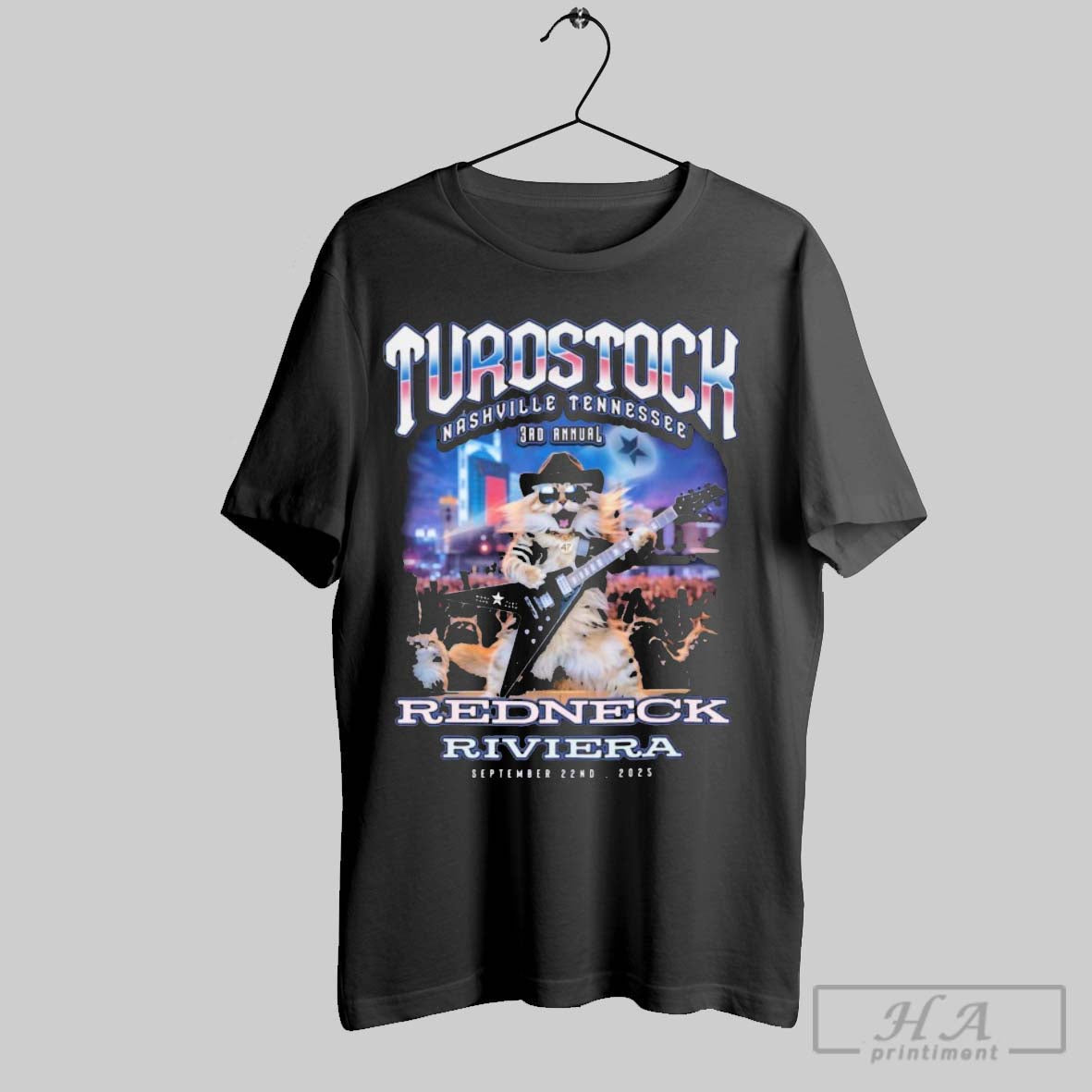 Official Turostock Nashville Tennessee 3rd Annual - Adult & Kids T-Shirts, Sweatshirts & Hoodies apparel design preview 1