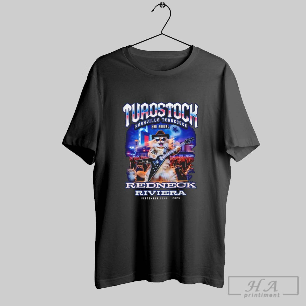 Official Turostock Nashville Tennessee 3rd Annual - Adult & Kids T-Shirts, Sweatshirts & Hoodies apparel design preview 1