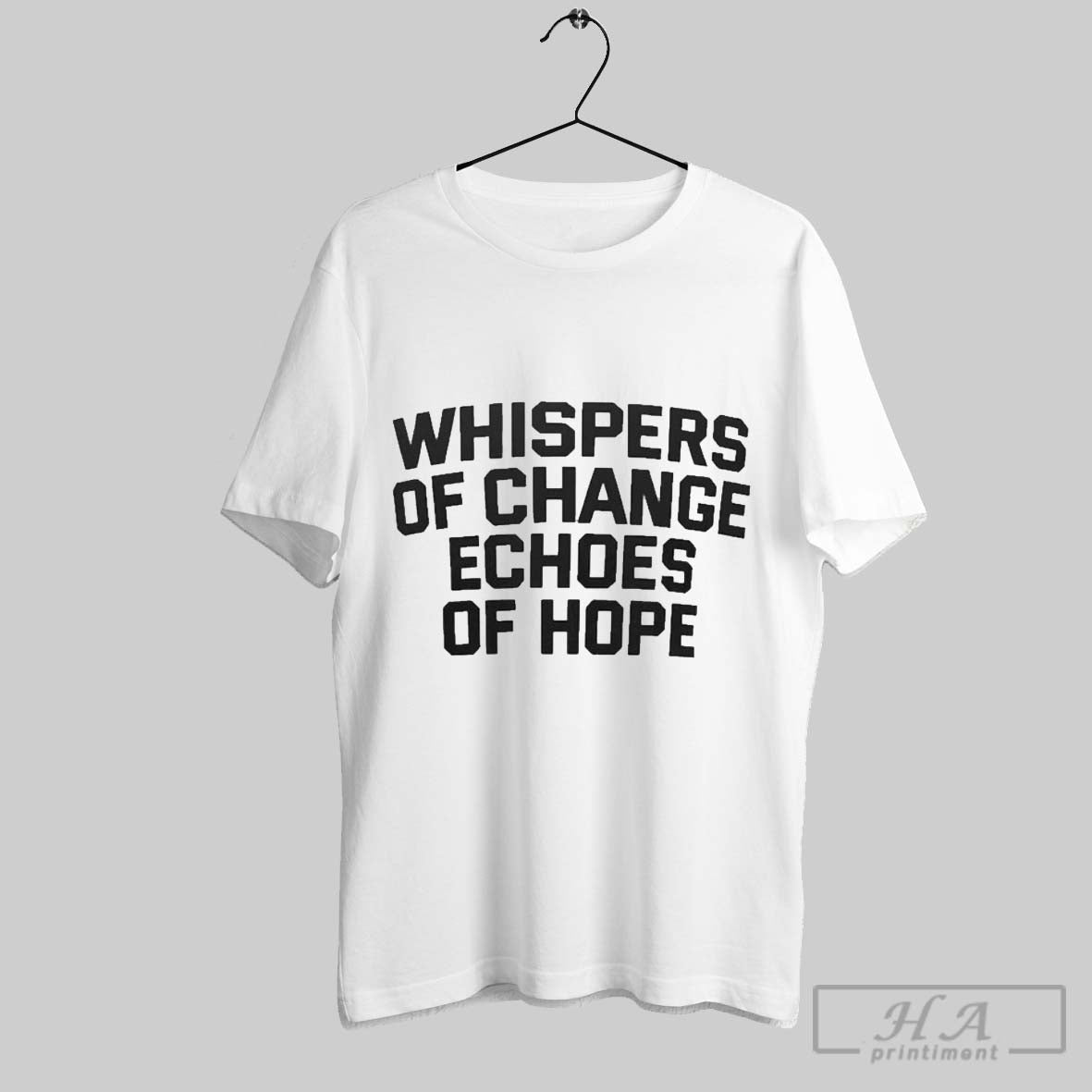 Official Whispers Of Change Echoes Hope - Adult & Kids T-Shirts, Sweatshirts & Hoodies apparel design preview 1