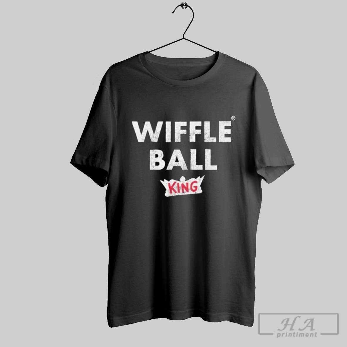 Official Wiffle Ball King 2025 - Adult & Kids T-Shirts, Sweatshirts & Hoodies apparel design preview 1