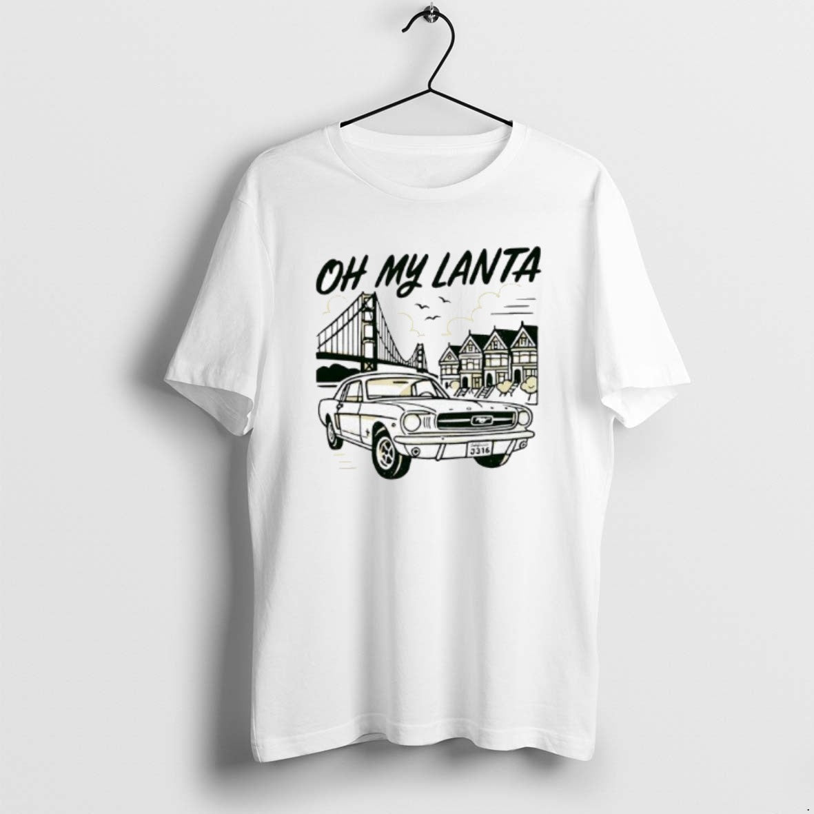 Official Oh My Lanta Car Graphic - Adult & Kids T-Shirts, Sweatshirts & Hoodies apparel design preview 1