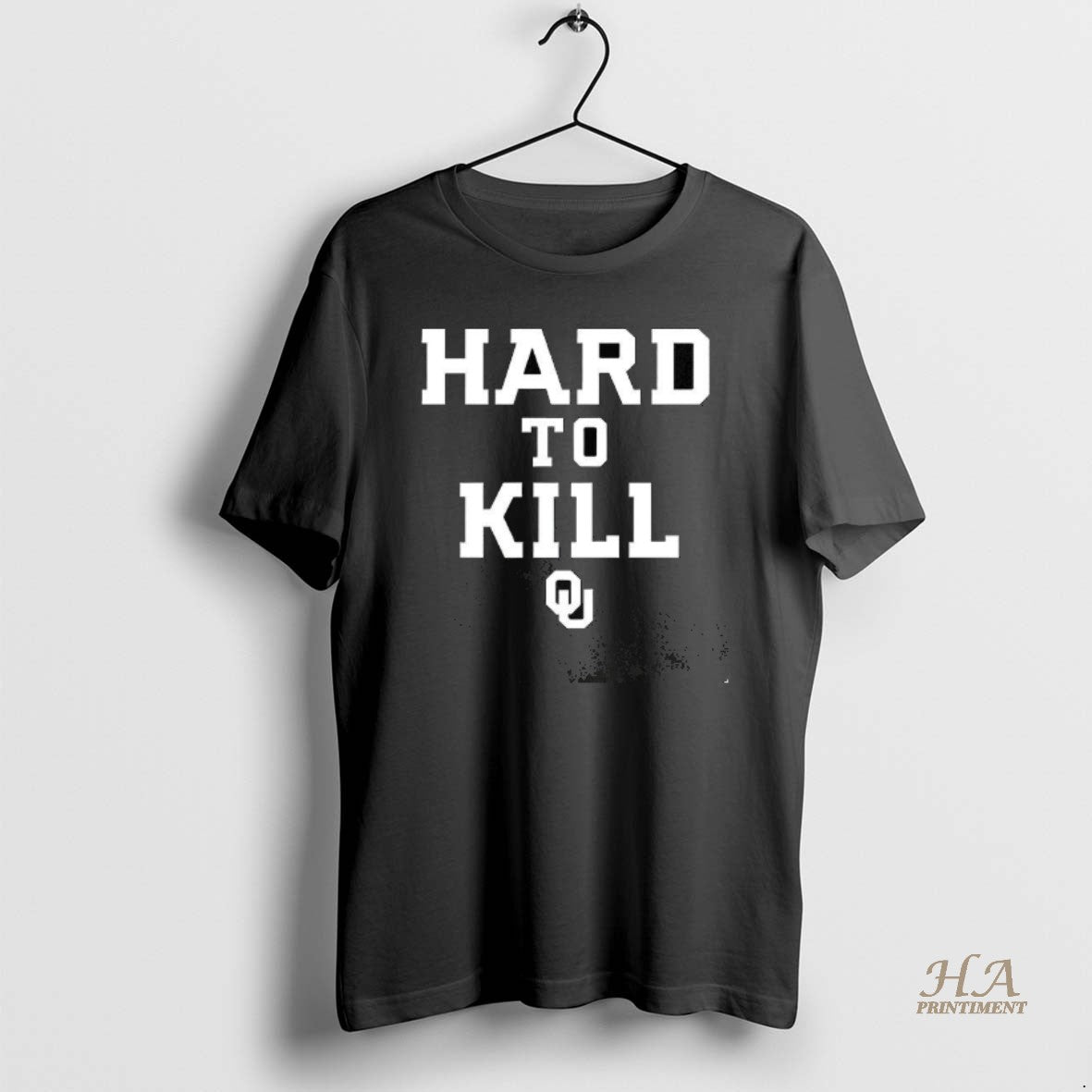 Official Oklahoma Sooners Hard To Kill - Adult & Kids T-Shirts, Sweatshirts & Hoodies apparel design preview 1