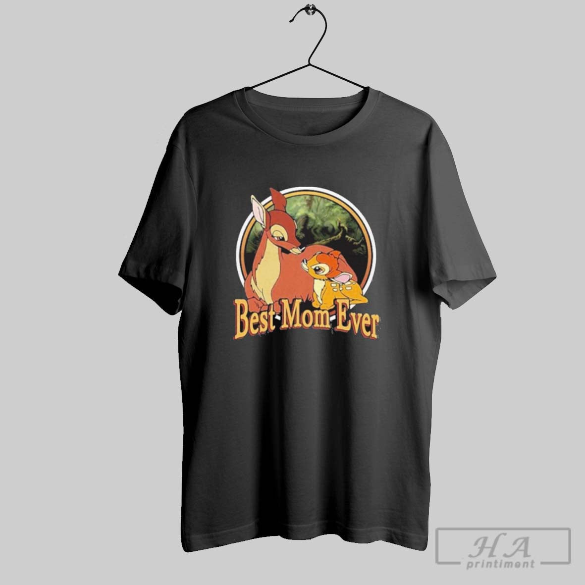Official Original Best Mom Ever Bambi And His Cute - Adult & Kids T-Shirts, Sweatshirts & Hoodies apparel design preview 1
