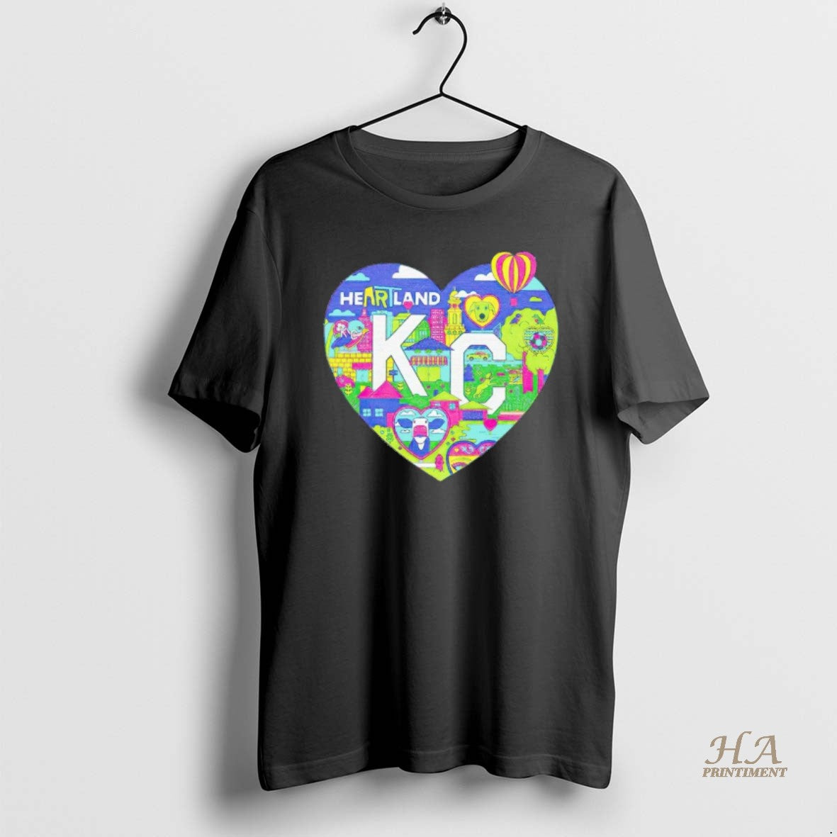 Official Parade Of Hearts Kansas City - Adult & Kids T-Shirts, Sweatshirts & Hoodies apparel design preview 1