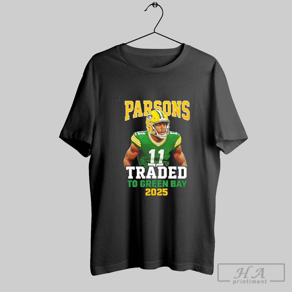 Official Parsons Traded To Green Bay 2025 Kenny Clark - Adult & Kids T-Shirts, Sweatshirts & Hoodies apparel design preview 1