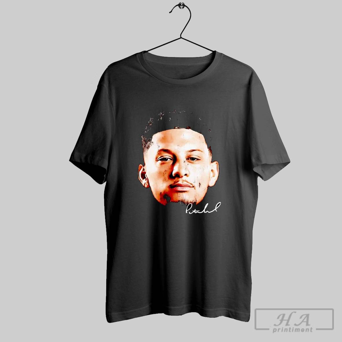 Official Patrick Mahomes Kansas City Vintage Heads - Adult & Kids T-Shirts, Sweatshirts & Hoodies apparel design preview 1