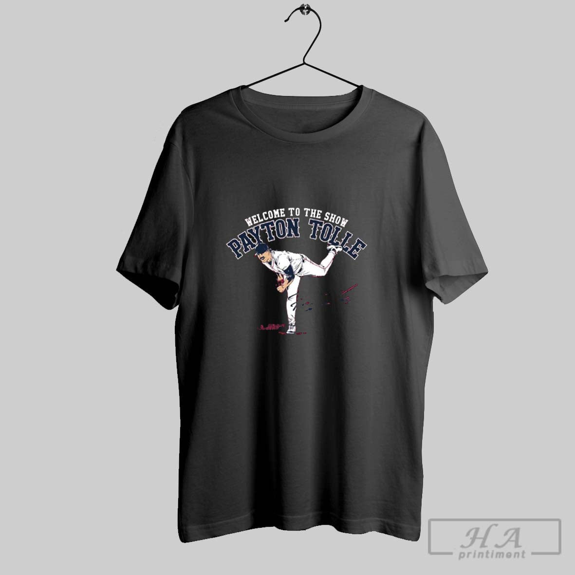 Official Payton Tolle Welcome To The Show - Adult & Kids T-Shirts, Sweatshirts & Hoodies apparel design preview 1