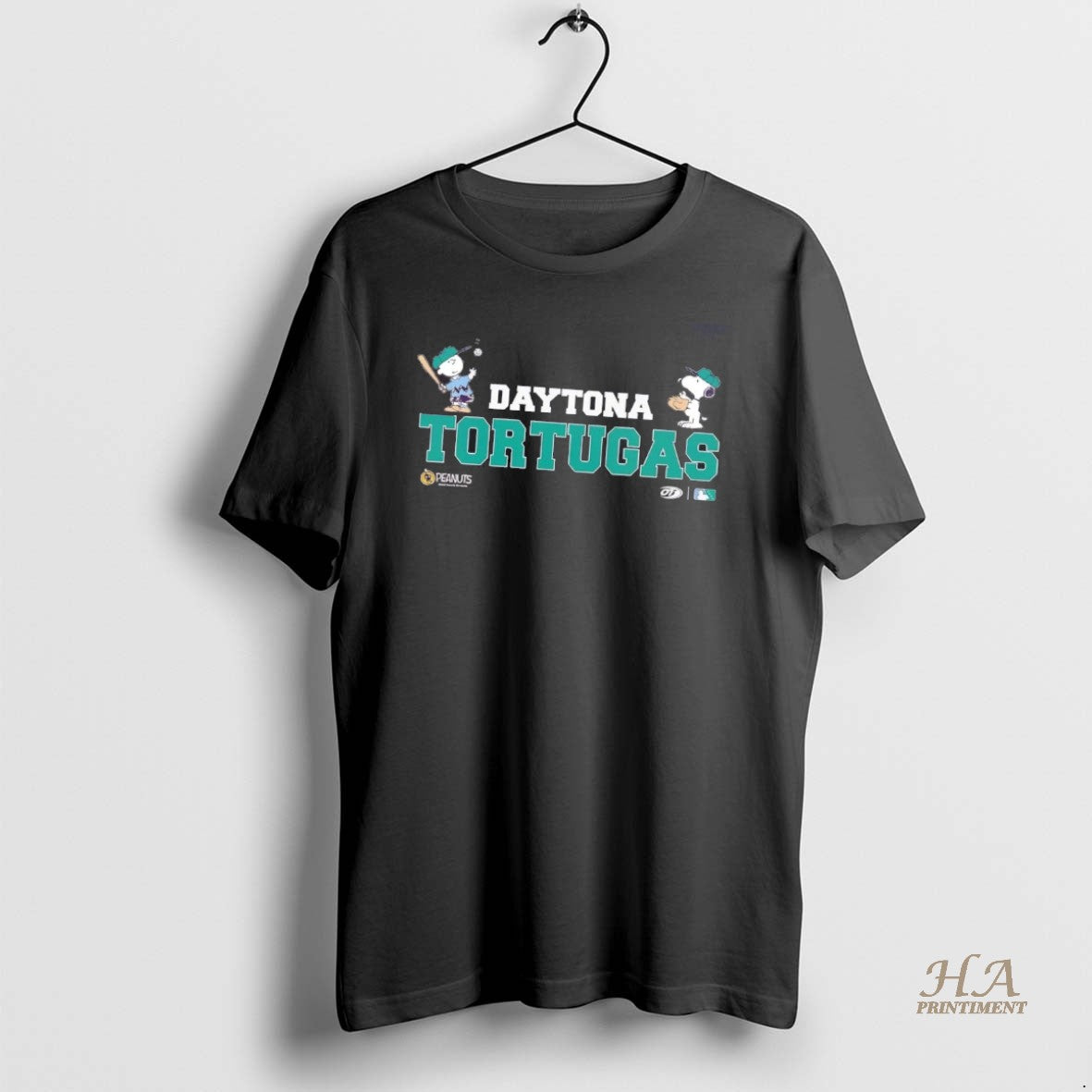 Official Peanuts Characters Daytona Tortugas - Adult & Kids T-Shirts, Sweatshirts & Hoodies apparel design preview 1