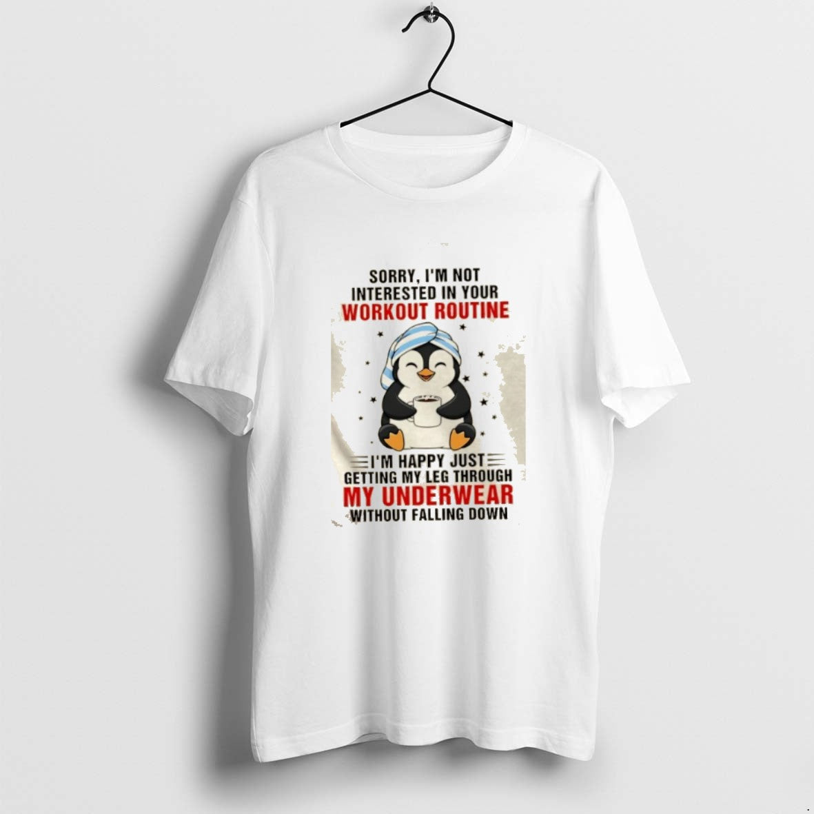 Official Penguin Sorry Im Not Interested In Your - Adult & Kids T-Shirts, Sweatshirts & Hoodies apparel design preview 1