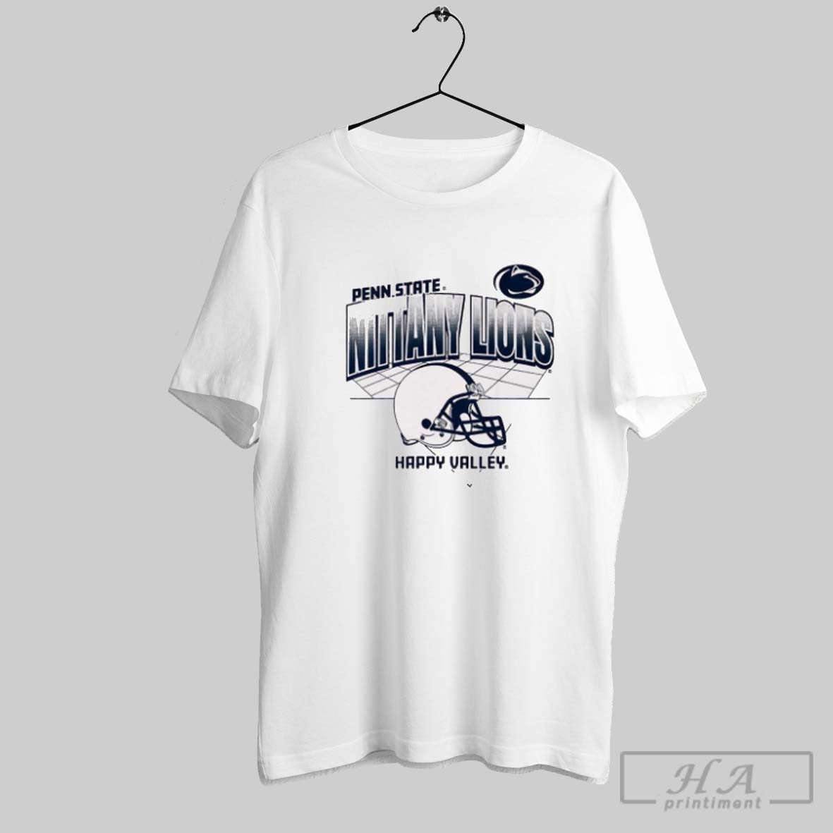 Official Penn State Nittany Lions Football Ncaa Happy - Adult & Kids T-Shirts, Sweatshirts & Hoodies apparel design preview 1