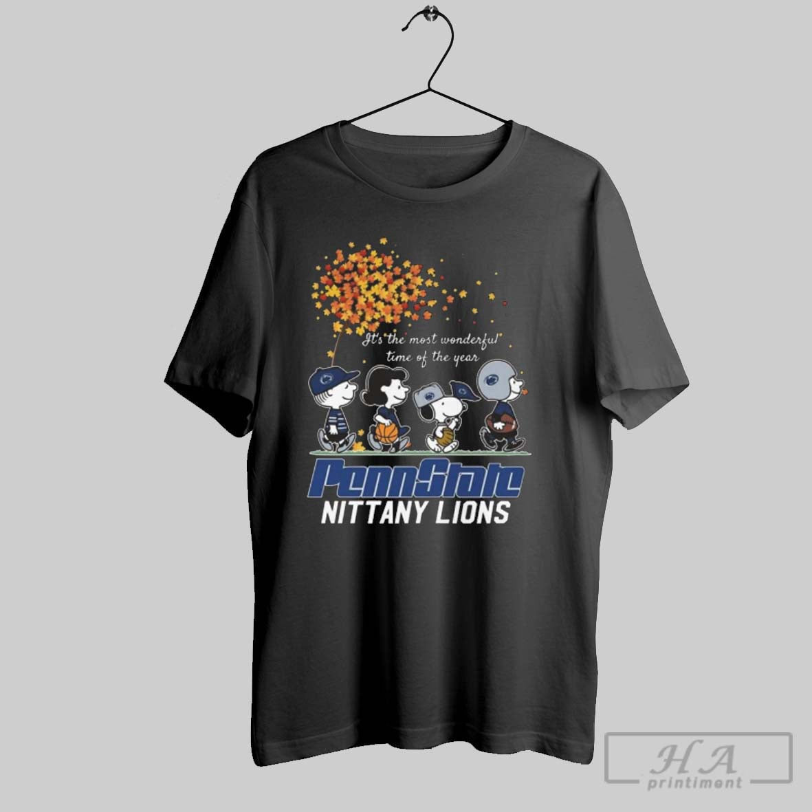 Official Penn State Nittany Lions The Peanuts Its - Adult & Kids T-Shirts, Sweatshirts & Hoodies apparel design preview 1