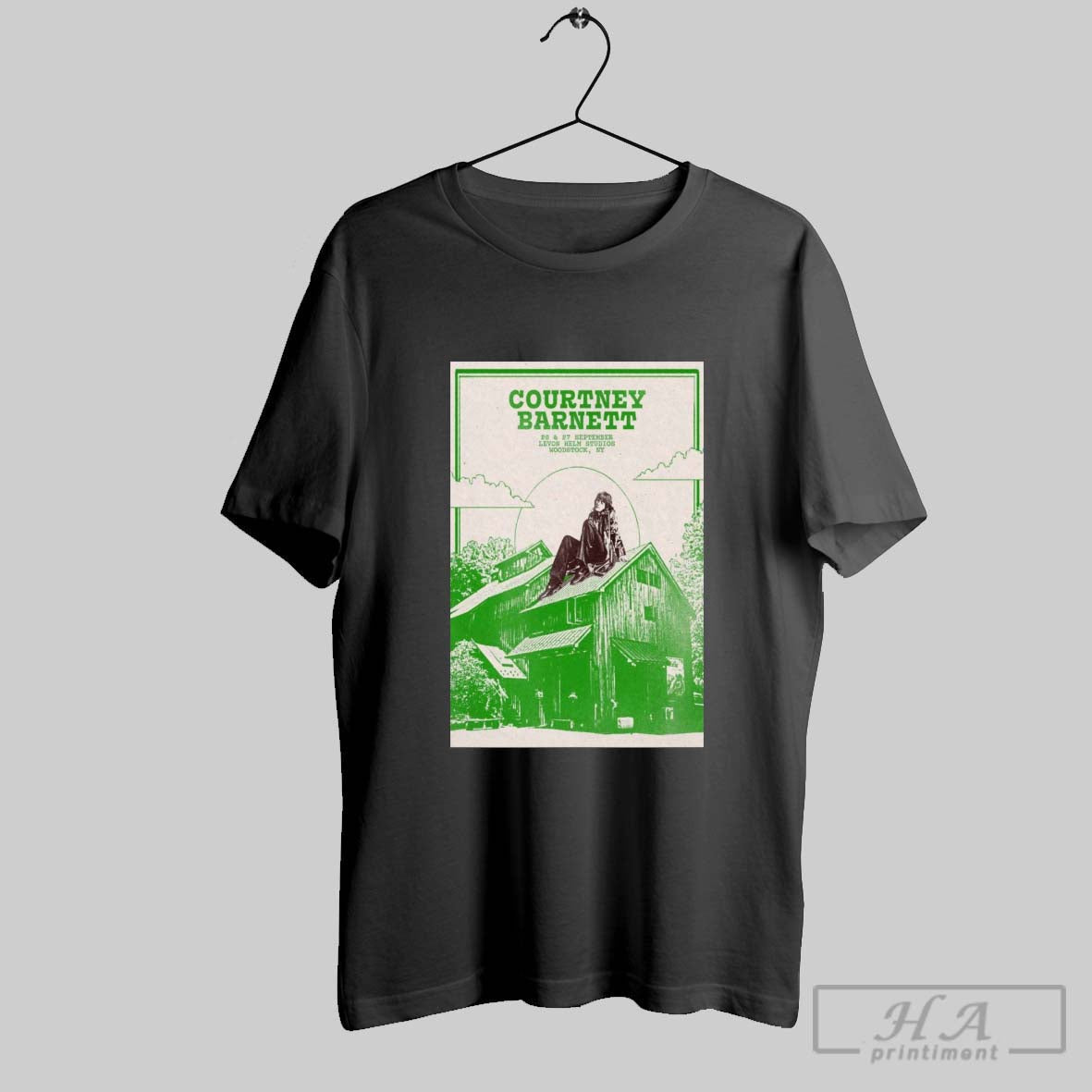 Official Poster Courtney Barnett September 26 27 2025 - Adult & Kids T-Shirts, Sweatshirts & Hoodies apparel design preview 1