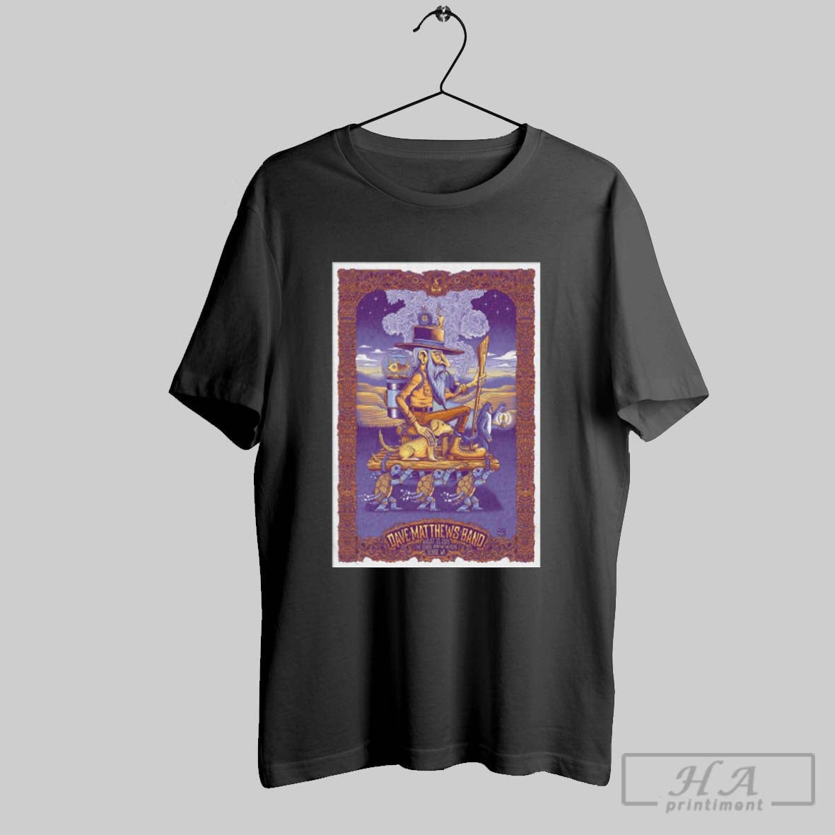 Official Poster Dave Matthews Band August 30 2025 The - Adult & Kids T-Shirts, Sweatshirts & Hoodies apparel design preview 1