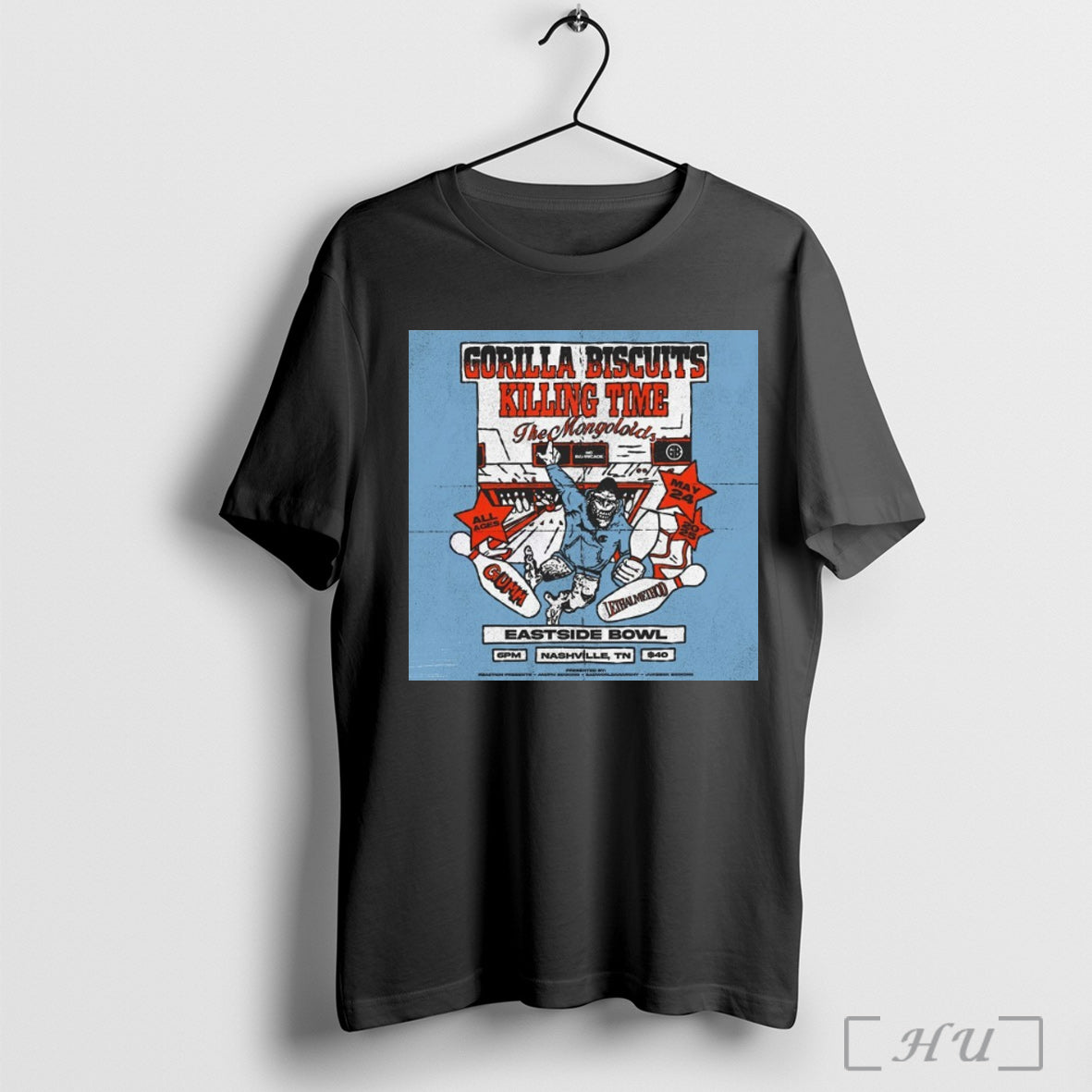 Official Poster Gorilla Biscuits Killing Time The - Adult & Kids T-Shirts, Sweatshirts & Hoodies apparel design preview 1