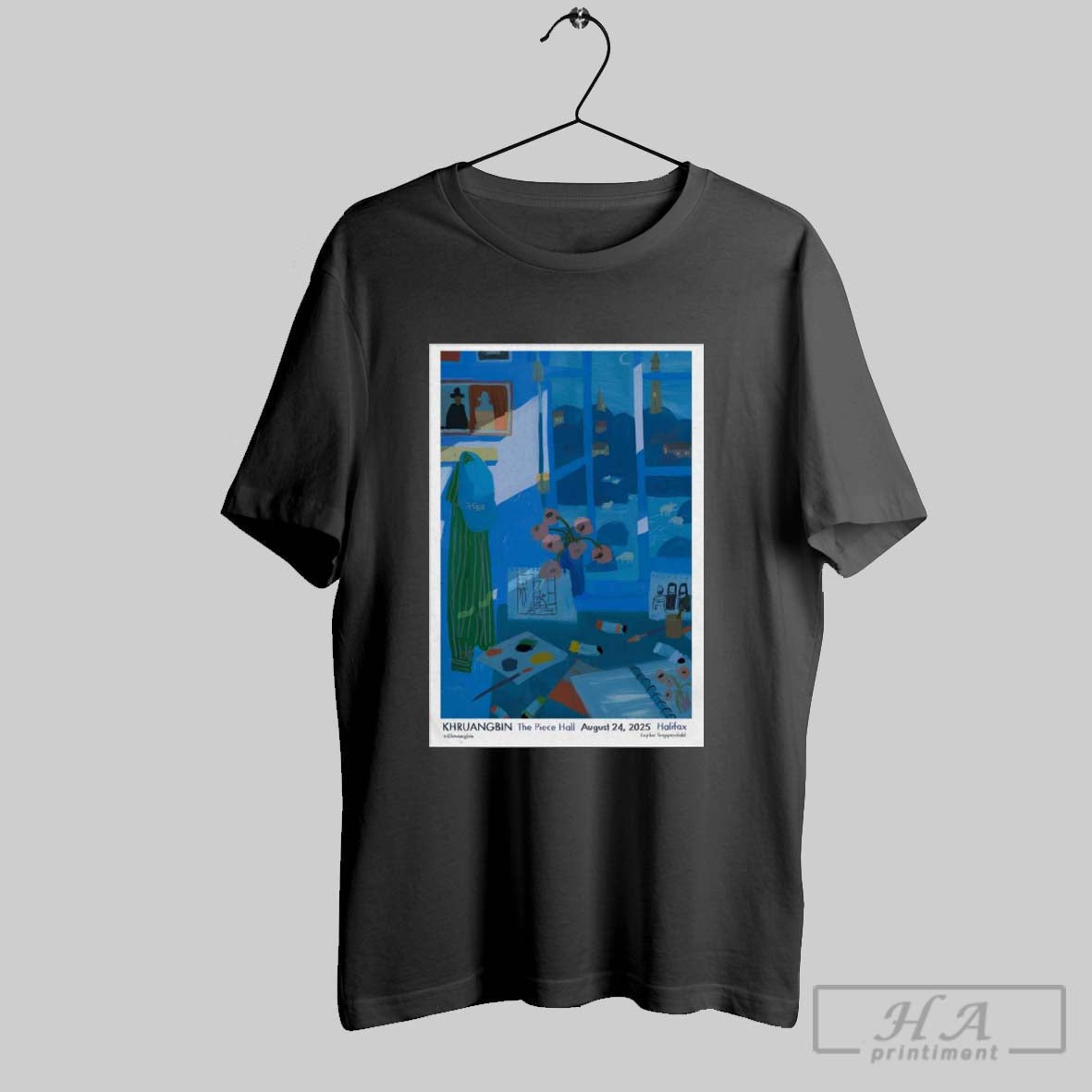 Official Poster Khruangbin The Piece Hall Halifax Uk - Adult & Kids T-Shirts, Sweatshirts & Hoodies apparel design preview 1