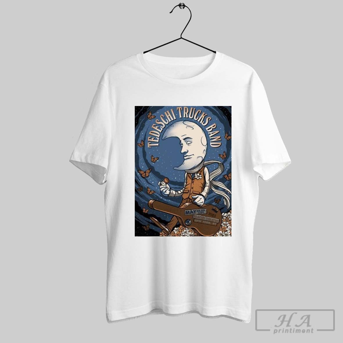 Official Poster Tedeschi Trucks Band Beacon Theatre - Adult & Kids T-Shirts, Sweatshirts & Hoodies apparel design preview 1