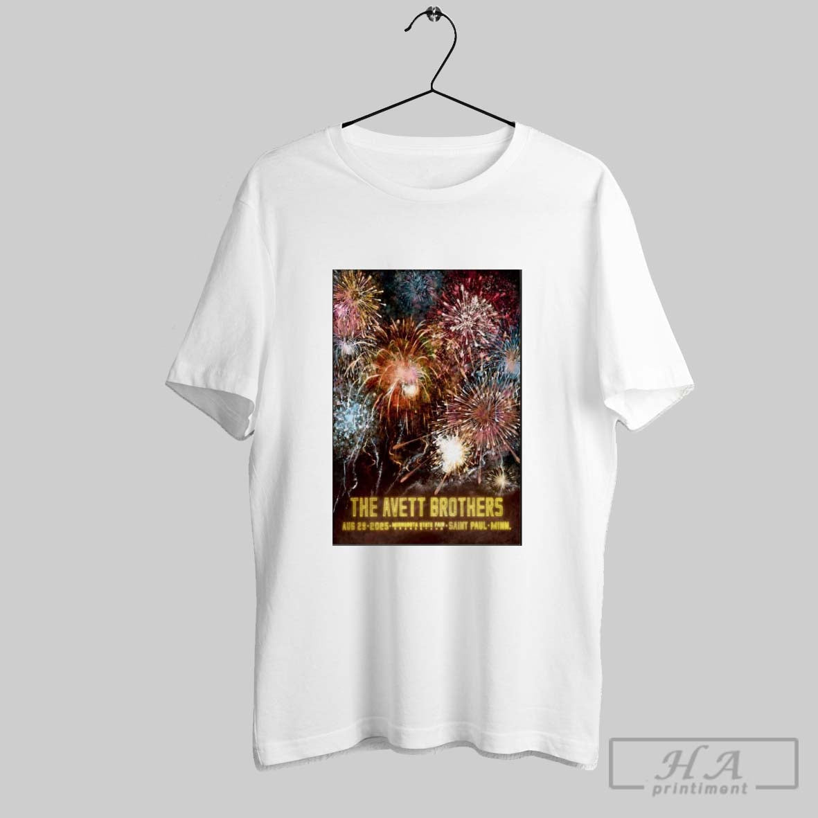 Official Poster The Avett Brothers Minnesota State - Adult & Kids T-Shirts, Sweatshirts & Hoodies apparel design preview 1