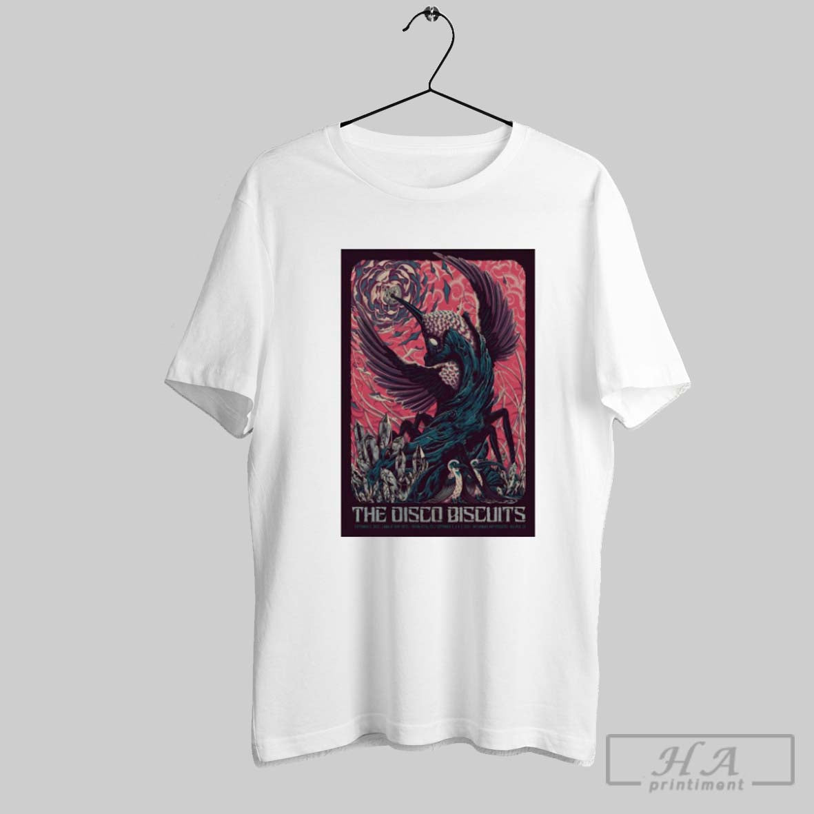 Official Poster The Disco Biscuits September 3 2025 - Adult & Kids T-Shirts, Sweatshirts & Hoodies apparel design preview 1