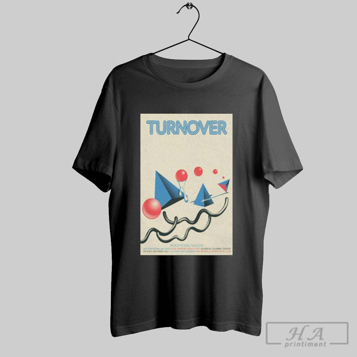 Official Poster Turnover Peripheral Vision September - Adult & Kids T-Shirts, Sweatshirts & Hoodies apparel design preview 1