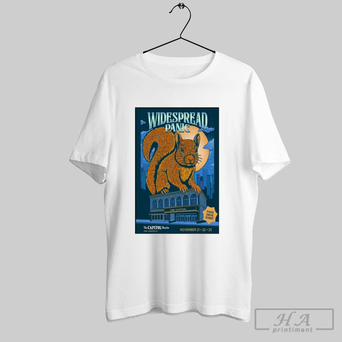 Official Poster Widespread Panic November 21 23 2025 - Adult & Kids T-Shirts, Sweatshirts & Hoodies apparel design preview 1