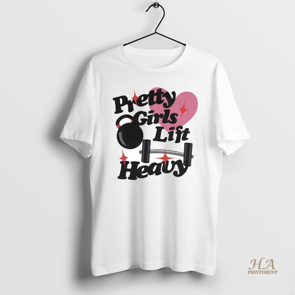 Official Pretty Girls Lift Heavy Circle - Adult & Kids T-Shirts, Sweatshirts & Hoodies apparel design preview 1