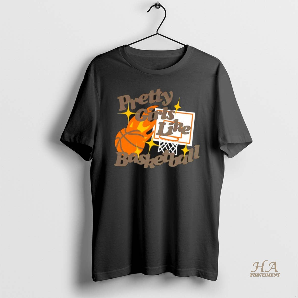 Official Pretty Girls Like Basketball - Adult & Kids T-Shirts, Sweatshirts & Hoodies apparel design preview 1