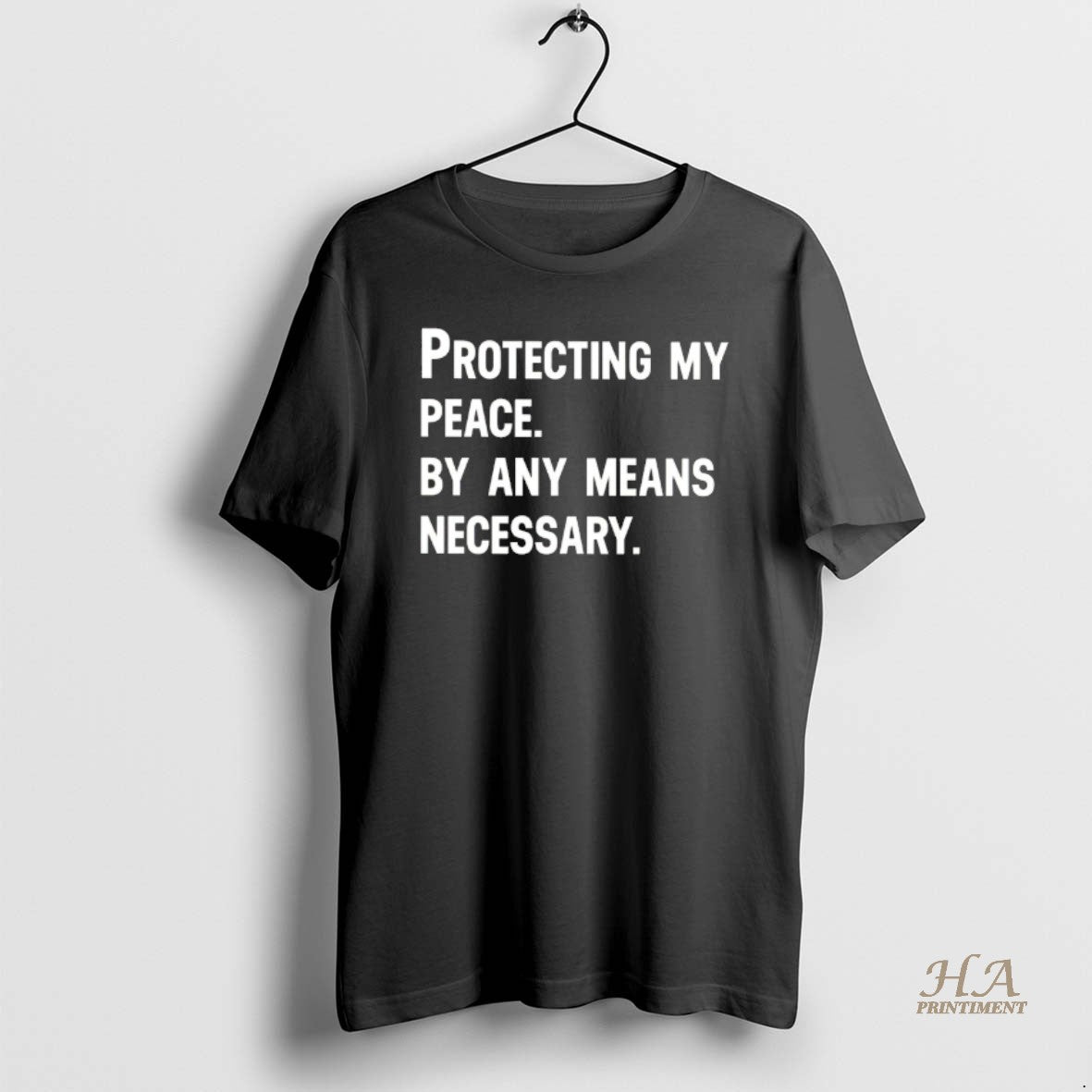 Official Protecting My Peace By Any Means Necessary - Adult & Kids T-Shirts, Sweatshirts & Hoodies apparel design preview 1