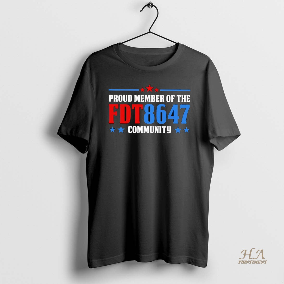 Official Proud Member Of The Fdt 8647 Community - Adult & Kids T-Shirts, Sweatshirts & Hoodies apparel design preview 1