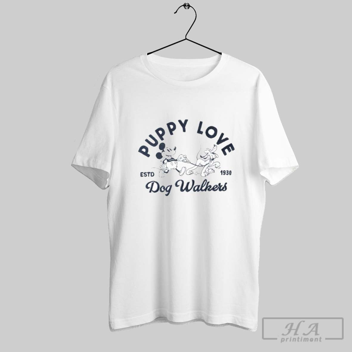 Official Puppy Love Dog Walkers - Adult & Kids T-Shirts, Sweatshirts & Hoodies apparel design preview 1