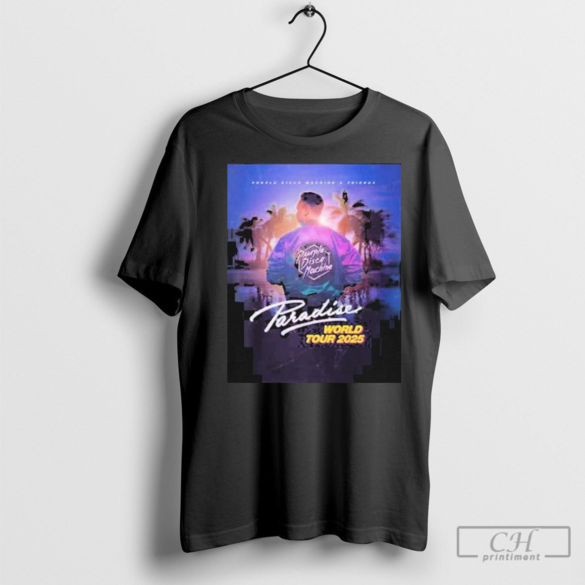 Official Purple Disco Machine And Friends Paradise - Adult & Kids T-Shirts, Sweatshirts & Hoodies apparel design preview 1