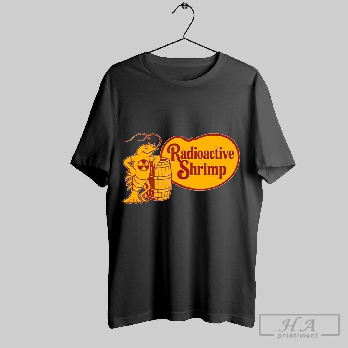 Official Radioactive Shrimp Cracker Barrel - Adult & Kids T-Shirts, Sweatshirts & Hoodies apparel design preview 1