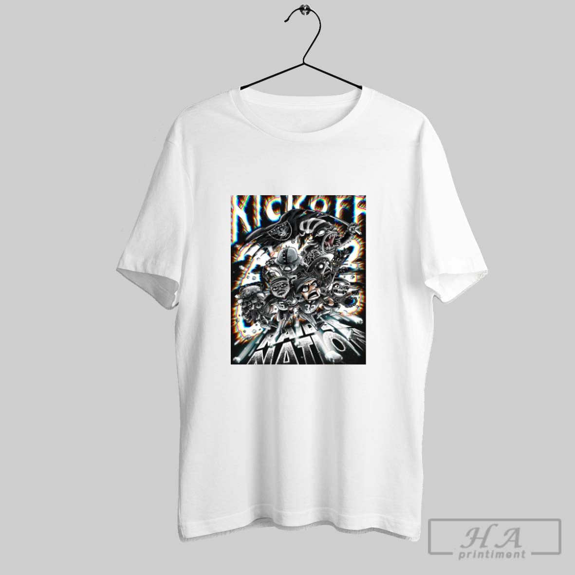 Official Raider Nation The Kickoff A Season Fueled By - Adult & Kids T-Shirts, Sweatshirts & Hoodies apparel design preview 1